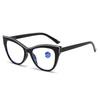 Fashionable Women Reading Glasses Unisex Retro Trendy Cat Eye Frame Presbyopic Glasses Men Popular Far Sight Eyewear 0 To +4.0