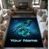 Norwich City Printed Crystal Velvet Rug Non‑Slip Crystal Velvet Carpet For Sofa Bedroom Indoor Home Decoration