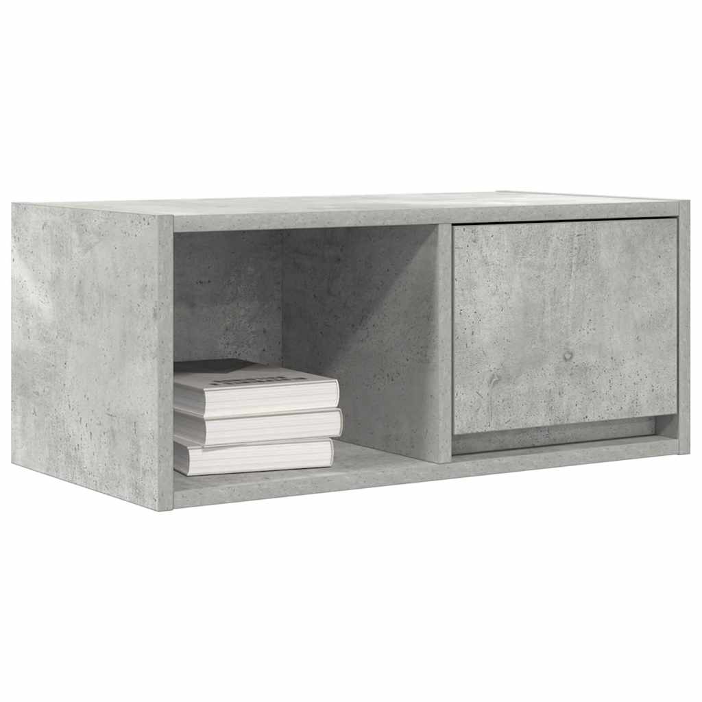 TV Cabinet Concrete Grey 60 x 31 x 25.5 cm Particleboard