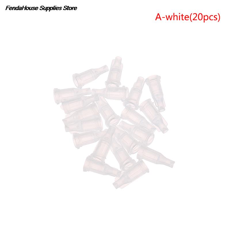 

20/100pcs/set Syringe Stop Tip Cap Luer Lock Syringe Screw Tips Liquid Dispenser Plug Cap