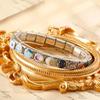 New 2024 Fashion Star Rainbow Landscape Charm Italian Links Fit 9mm Bracelet Stainless Steel Making DIY Jewelry DJ769