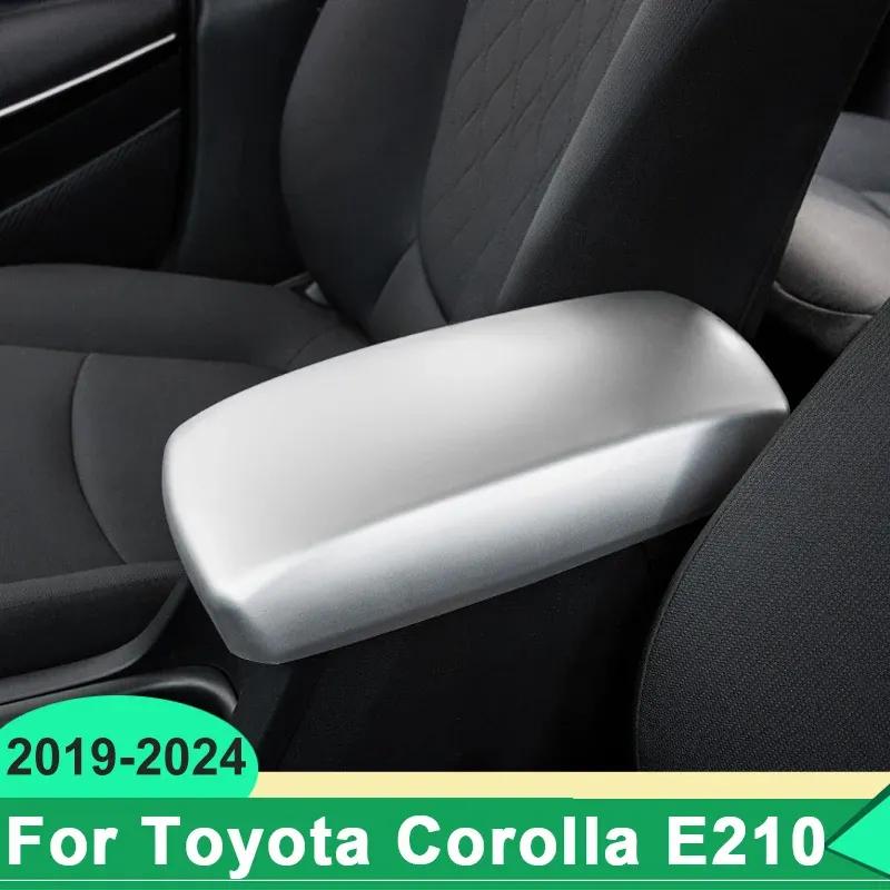 For Toyota Corolla E210      2024 Hybrid Accessories Car Armrests Storage Box Mats Dust-proof Cushion Cover