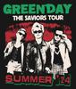 Green Day Kapela The Savior Tour Grafický Potisk Unisex  AHN00219 Unisex Tričko