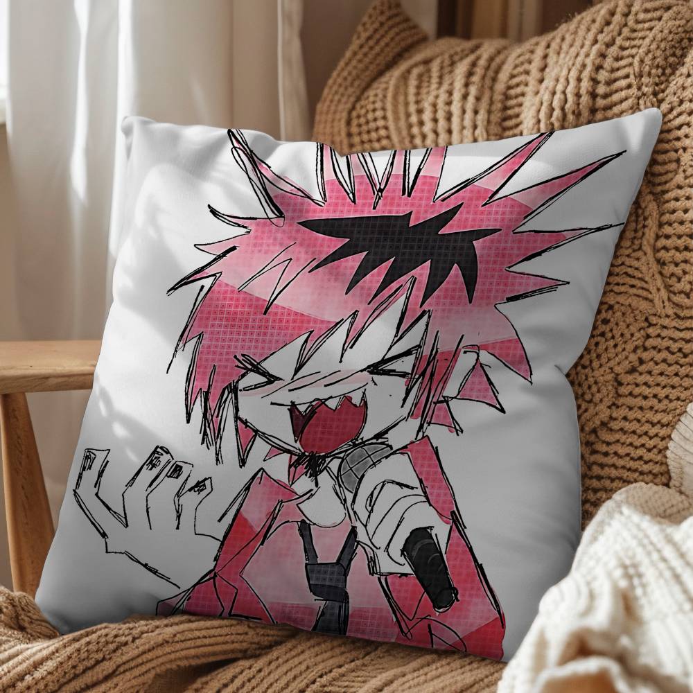 Powerful Rock MSI JJimmy Urine Pillow Case Office Cushions Suitable For Sofa Car Bedroom Decorative Cushion Cover