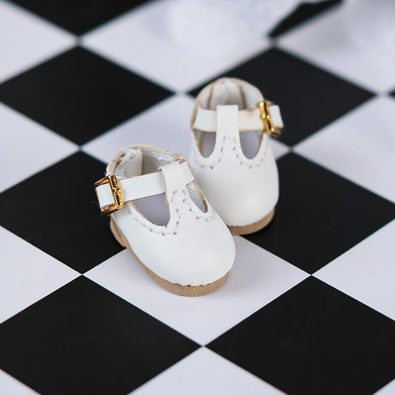 

High Quality 1 Pair of OB11 Doll Baby Shoes Spotted Bow High Heels 1/12 Bjd Doll Shoes Decoration Detachable Doll PVC Material OB11