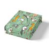 Rat Rodent Pattern Bed Hat Four-Piece Bedding Set Bedroom Dormitory Bedding Decoration