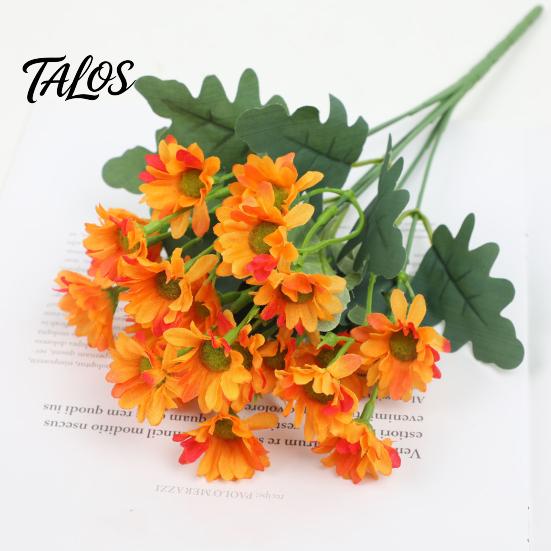Front Porch Fake Flower 1/5/10Pcs Fall Artificial UV Resistant Plastic Home Weatherproof Plants Wedding Party Table Centerpiece Indoor Outdoor