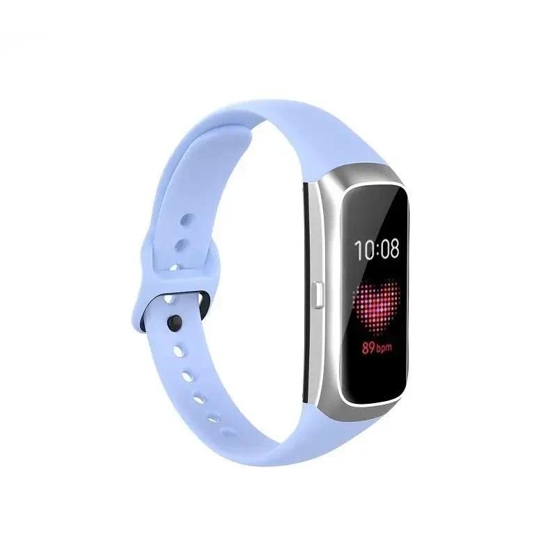 Náhradní náramek pro Samsung Galaxy Fit SM-R370, prodyšný, měkký silikonový řemínek na hodinky, řemínek pro Galaxy Fit R370