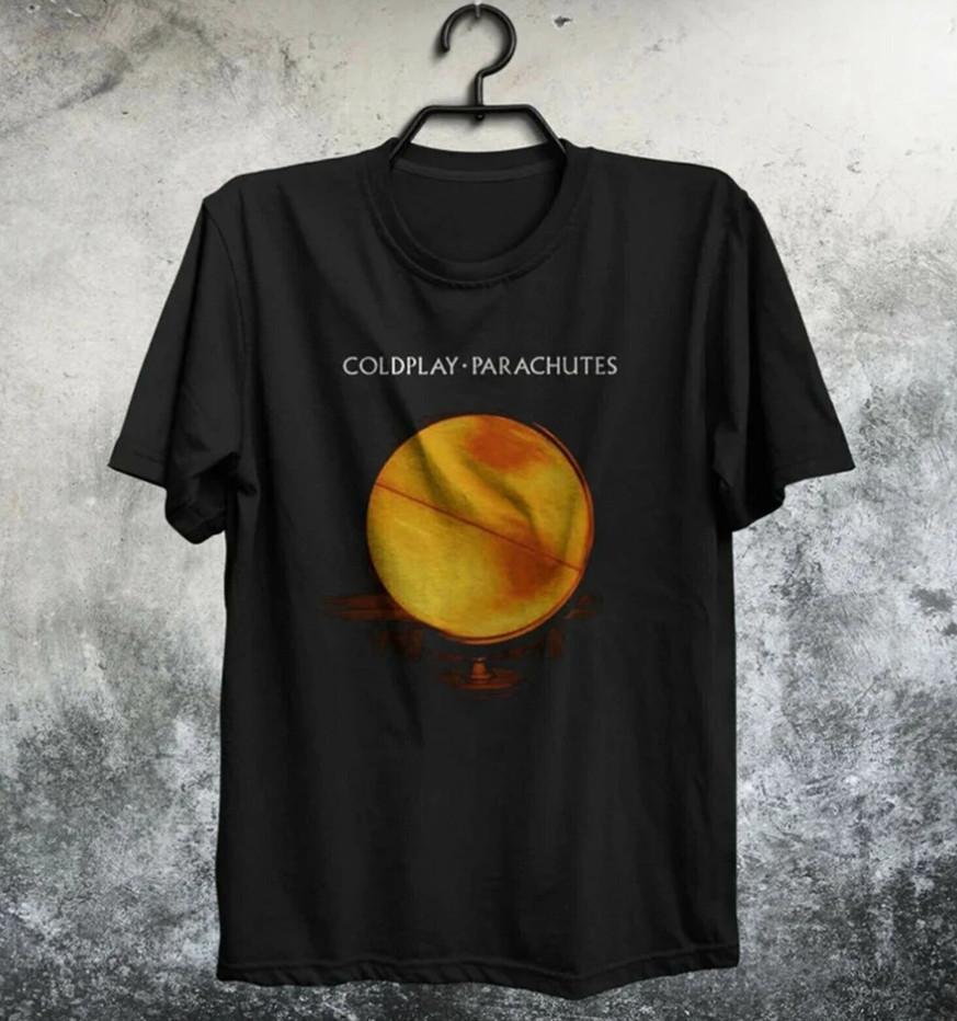 Coldplay Parachutes Album Tour T-shirt size S-5XL XXXXL