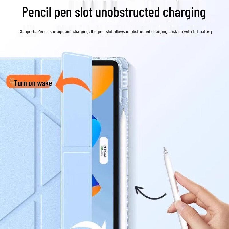 Protective Acrylic Case with Pen Slot for Huawei MatePad 11.5s Tablet - Anti-Bend 11" Shell