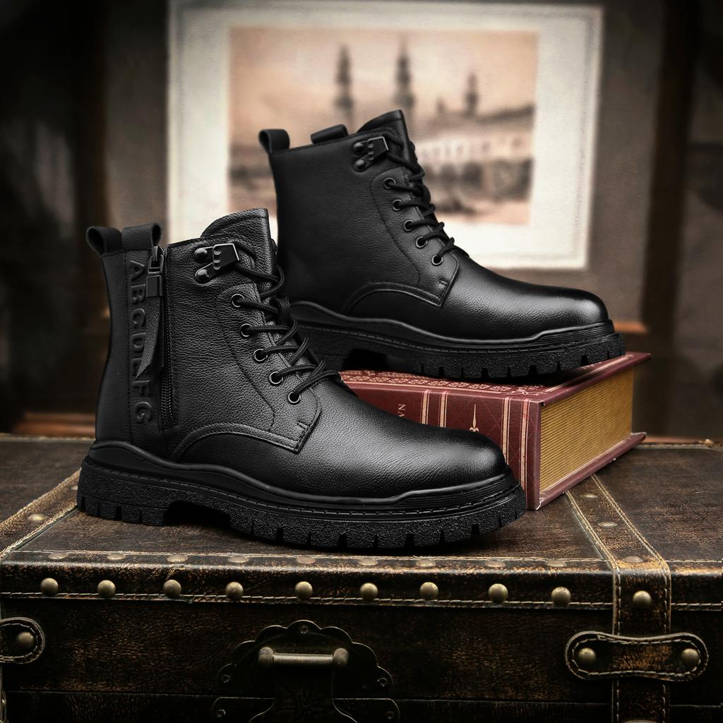 Unisex Martin Boots High Top Shoes Fashion Style Winter Walking and Commuting Casual Outdoor Travel Daily Boots Style Sizes 38-44