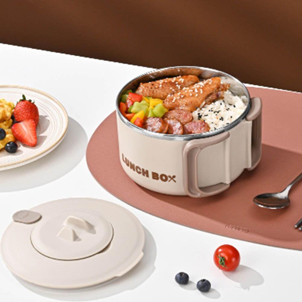 With Handle Noodles Ramen Bowl Large Capacity Fruit Salad Rice Soup Bowl  Student Dormitory