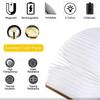 Foldable USB rechargeable LED book light, warm white light, suitable for children's reading