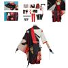 Betoverend Kaedehara Kazuha cosplaykostuum, perfect voor Genshin Impact-fans en Halloweenfeestjes.