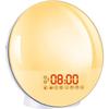 Lampe De Réveil - Bawoo - Simulateur D'aube - 2 Alarmes - 20 Luminosités - 7 Couleurs