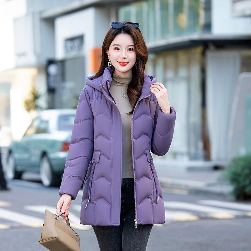 Winter Cotton-padded Jacket for Women, Long, Fashionable, Loose Down Cotton Jacket, Warm Cotton-padded Jacket