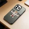 Cartoon Muscle Animals  Phone Case For iPhone 17,16,15,14,13,12,11 Plus,Pro Max,XS,Colorful Silver Phone Case Funda Cover