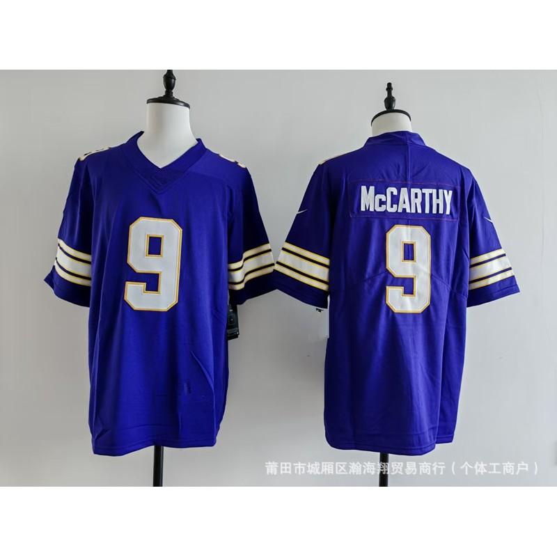 Vikings Team Football Jersey 22 Number Embroidered Rugby Shirt Adult Unisex