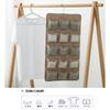 Feifyw of Underwear Storage Wall Pocket Hanging Storage Bag for Clear Storage Oxford Fabric [Set 2] Clothes, Underwear, Socks, Panties, Bras, Ties,