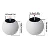 Spherical Automatic Watering Flower Pot Plastic Water Storage Flower Pot Potted Flower Pot  Garden