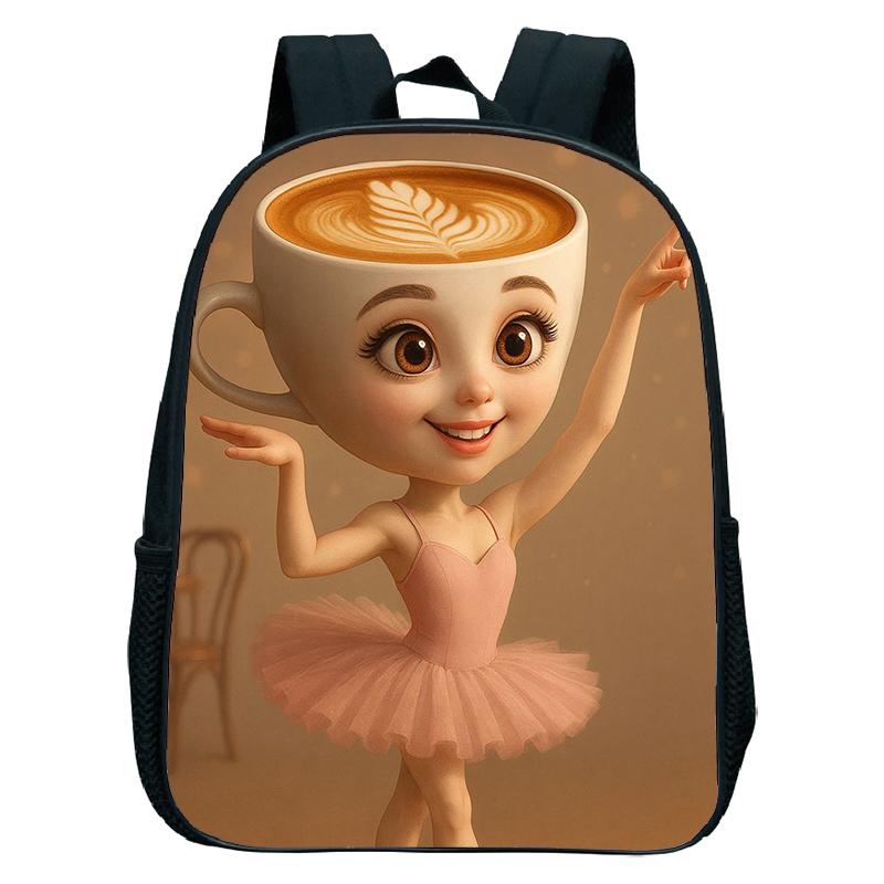 Italian Brainrot Backpack Toddler Boys Kindergarten Bag Cartoon Cappuccino Saaassino School Bags Boys Girls Animals Bookbag Gift