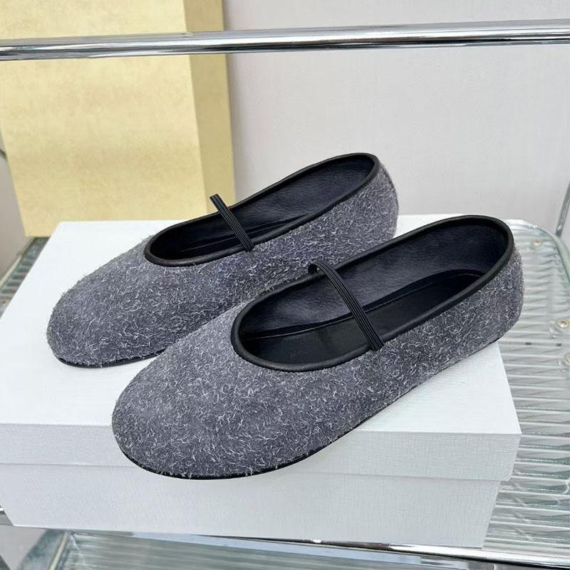 

Лидер продаж, балетки на плоской подошве для женщин, мокасины из натуральной кожи с круглым носком и завязкой-бабочкой, женские удобные туфли для отдыха и прогулок 40 серый