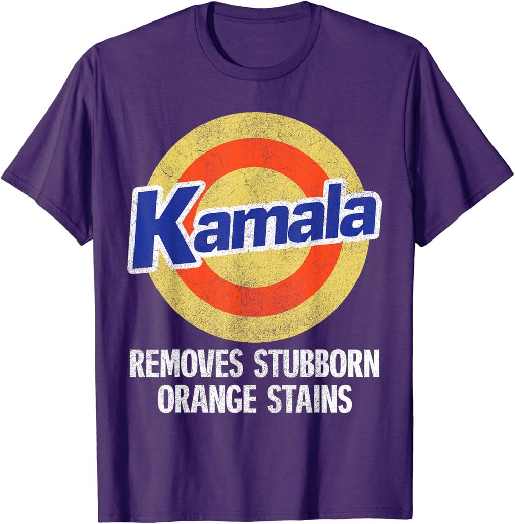 Kamala Removes Stubborn Orange Stains Kamala Harris 2024 Womens Tshirts Fashion Y2k Tops Tshirt Haikyuu Graphic Tees 80823