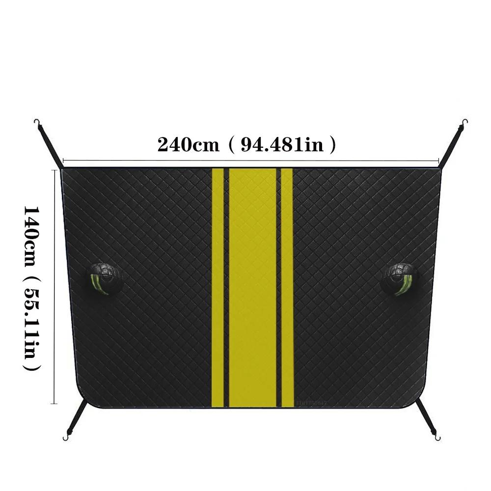 New Car Windshield Snow Cover Edges Car Snow Cover Car Windshield Sun Shade Car Accessories Four Seasons Universal Wholesale