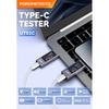 Type-C/USB Tester DC 4-30V Multi-function Digital Voltage Ammeter Power Meter Type-c Cell Phone Fast Charger Capacity Tester