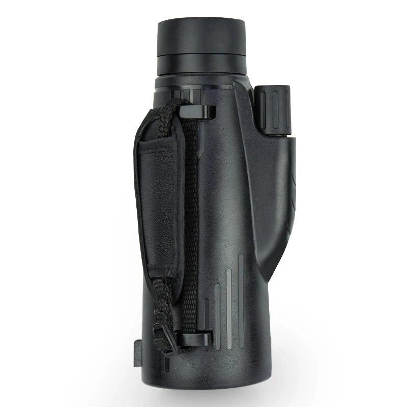 Monocular Telescope 12x50 ED Glass Monoculars For Adult With Phone Clip Waterproof For Bird Watching Equipment