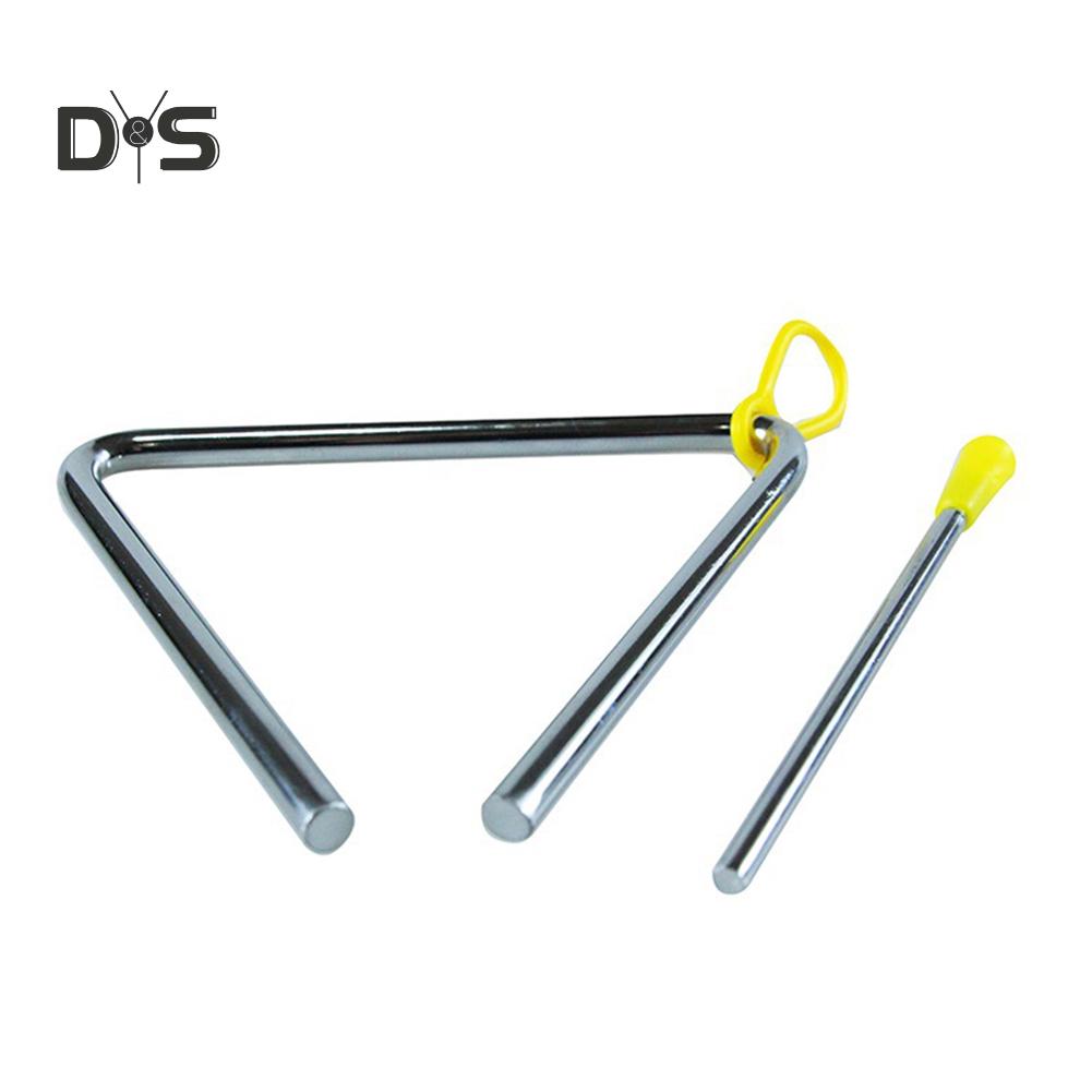 Play with You Children Triangle Steel Beating Percussion Musical Instrument Kids Education Toy