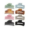 RuiMi Simple Hair Clip Big and Durable Hairpin for Women with a Lot of Hair Temperament Simple Hair Ornament (Set of 8)