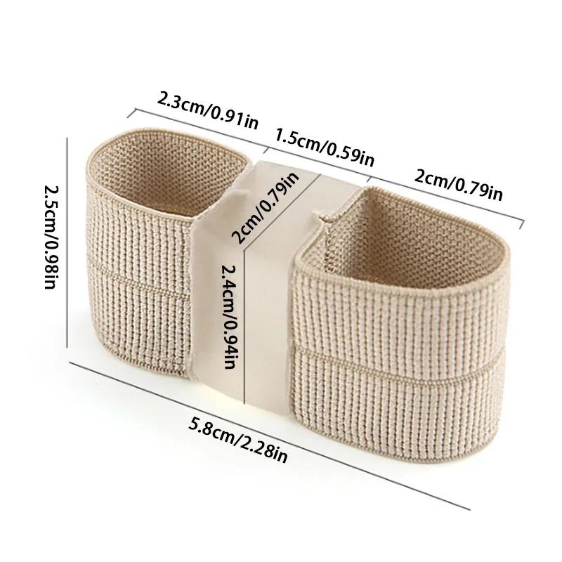 Foot Care Tool Silicone Toe Spreader Separator Bunion Hallux Valgus Corrector Thumb Finger Correction Straightener