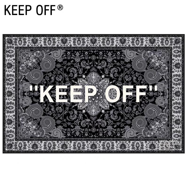 VIKAMA Fashion Carpet Bedroom Living Room Trend Personality Creative Boys Apartment Shoe Wall Bedside Dirty Mat Home Decoration