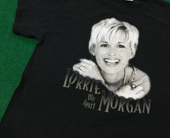 Vintage 90s Lorrie Morgan Cotton Black All Size Men Women T Shirt CM439