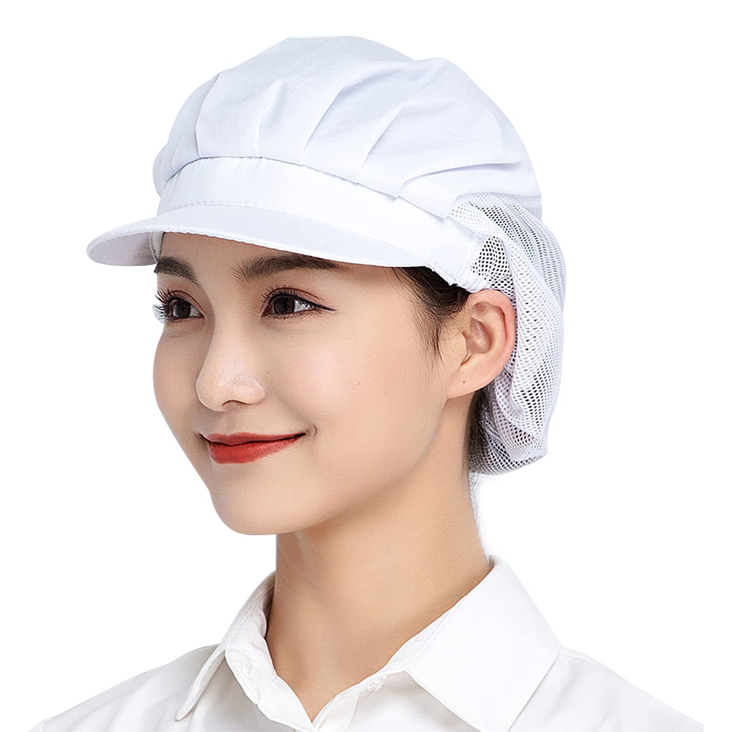 

Sanitary Work Cooking Restaurant School Lunch Kitchen Breathable Cotton Half Unisex [Friendship] Caps, 9-Piece Set, Cap, Cap, Cap, Cap, Cap, Net,