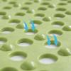 TPR Non-Slip Bath Mat with Suction Cups Shower Bathtub Mat Anti-Fatigue Bathroom Floor Mat Massage Foot Pad
