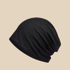Spring and Summer Thin Bag Head Hat Female Breathable Bald Head Postoperative Windproof Headscarf Hat Four Seasons Female Models Pile Up