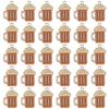 30 buc Mici Căni Emailate de Bere Farmece Pendante Placate cu Aur Decor Pendante pentru Breloc pentru Cercei