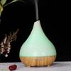 Wood Grain Aroma Diffuser & Humidifier - 400ML, Seven-Color LED