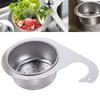 Dry Wet Separation Swan Shape Sink Drain Basket Stainless Steel Sink Drain Filter  Kitchen