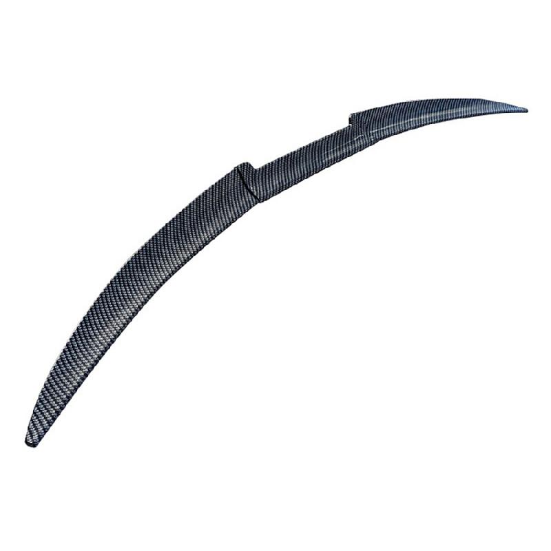 Universal Adjustable Car Rear Wing Sticker Tail Trunk Spoiler Carbon Fiber Color