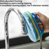 1PC with handle sponge wipe kitchen cleaning enlarged thickened cleaning tile bathroom brush pot brush pool brush