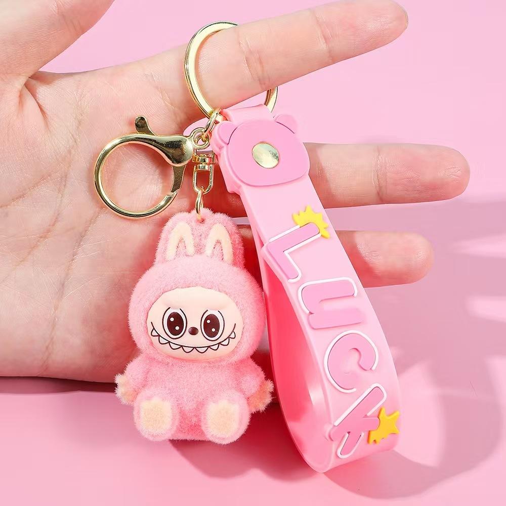 

Keychain Cartoon Buck Tooth Doll Schoolbag Pendant Car Key Chain Small Gift