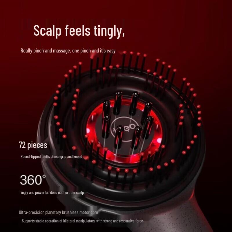 Breo Smart Scalp Massager & Red Light Hair Comb CN plug (adapter included)
