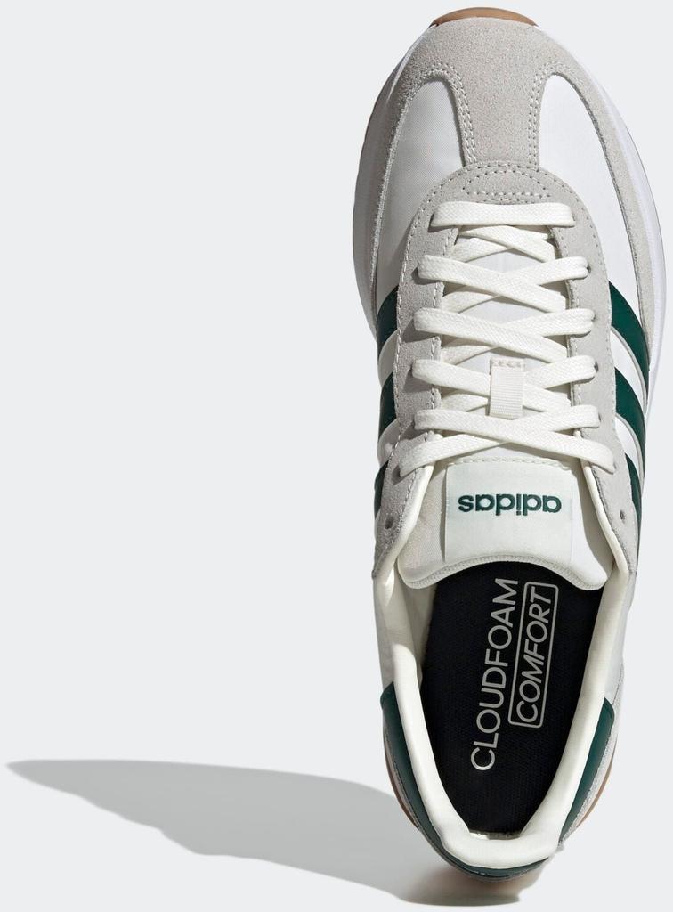 Кроссовки Adidas Run 70s 2.0 основной белый/коллегиальный зеленый/офф белый