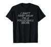 I Can't Keep Calm I'm A Volball Mom - Funny Volleyball T-Shirt