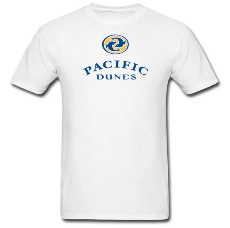 Футболка с изображением поля для гольфа Pacific Dunes S