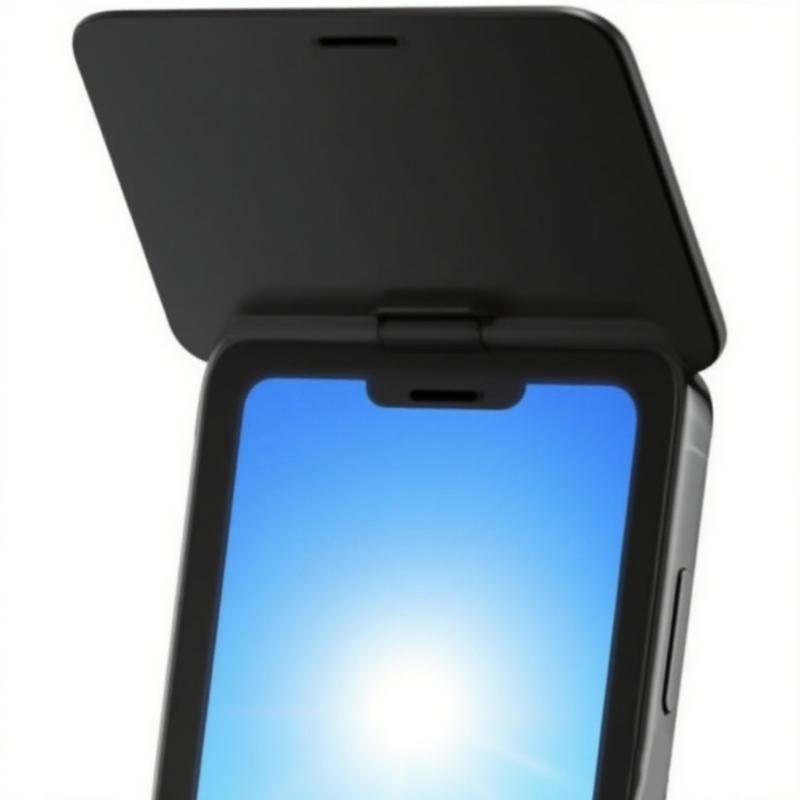 Multiple Angle Anti Reflective Phone Visors Sunshade Cover With Universal Clip Design Block Sunlight For Driving