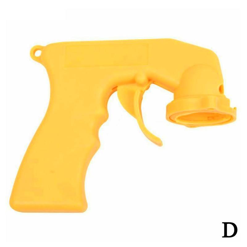 Spray Gun Adaptor Auto Polishing Paint Care Aerosol Spray Gun Handle with Full Grip Lock Car Maintenance Painting Paint Tool